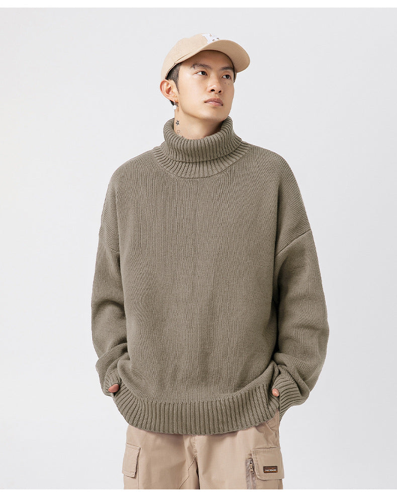 タートルネックセーター