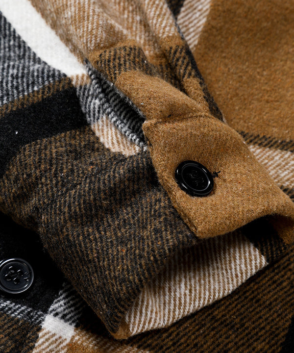 マドラスチェック フランネルシャツ