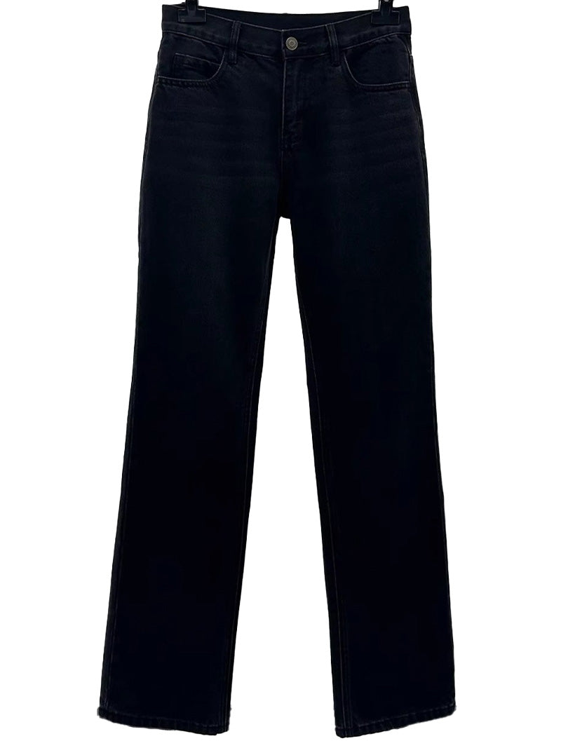 ストレートデニムパンツ