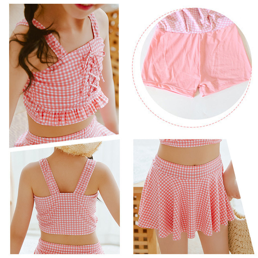 ギンガムチェック水着