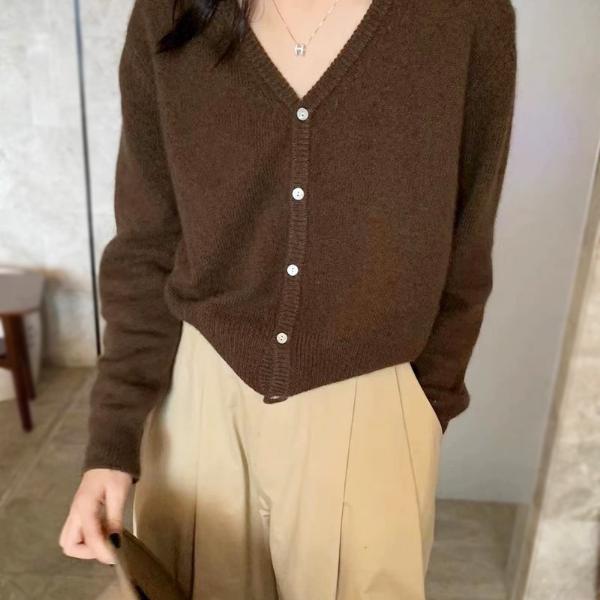 カーディガンニット