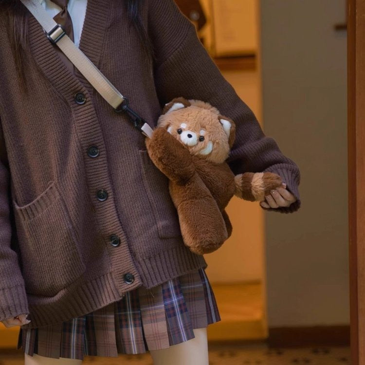 動物園での人気者 レッサーパンダバッグ