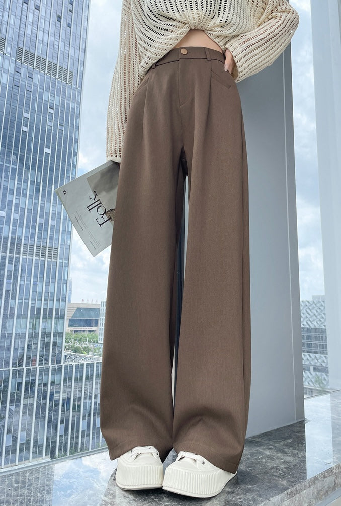 ハイウエストワイドパンツ