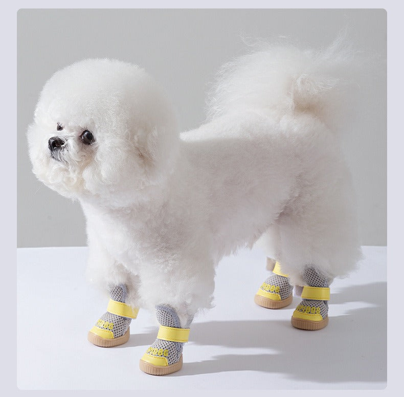 地面の熱から肉球を守る!わんちゃん用シューズ
