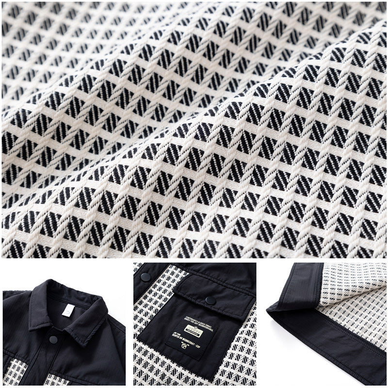 マイクロチェックワークジャケット