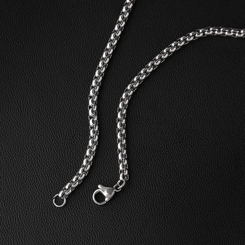 シルバーネックレス