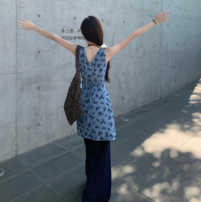 花柄チュニック