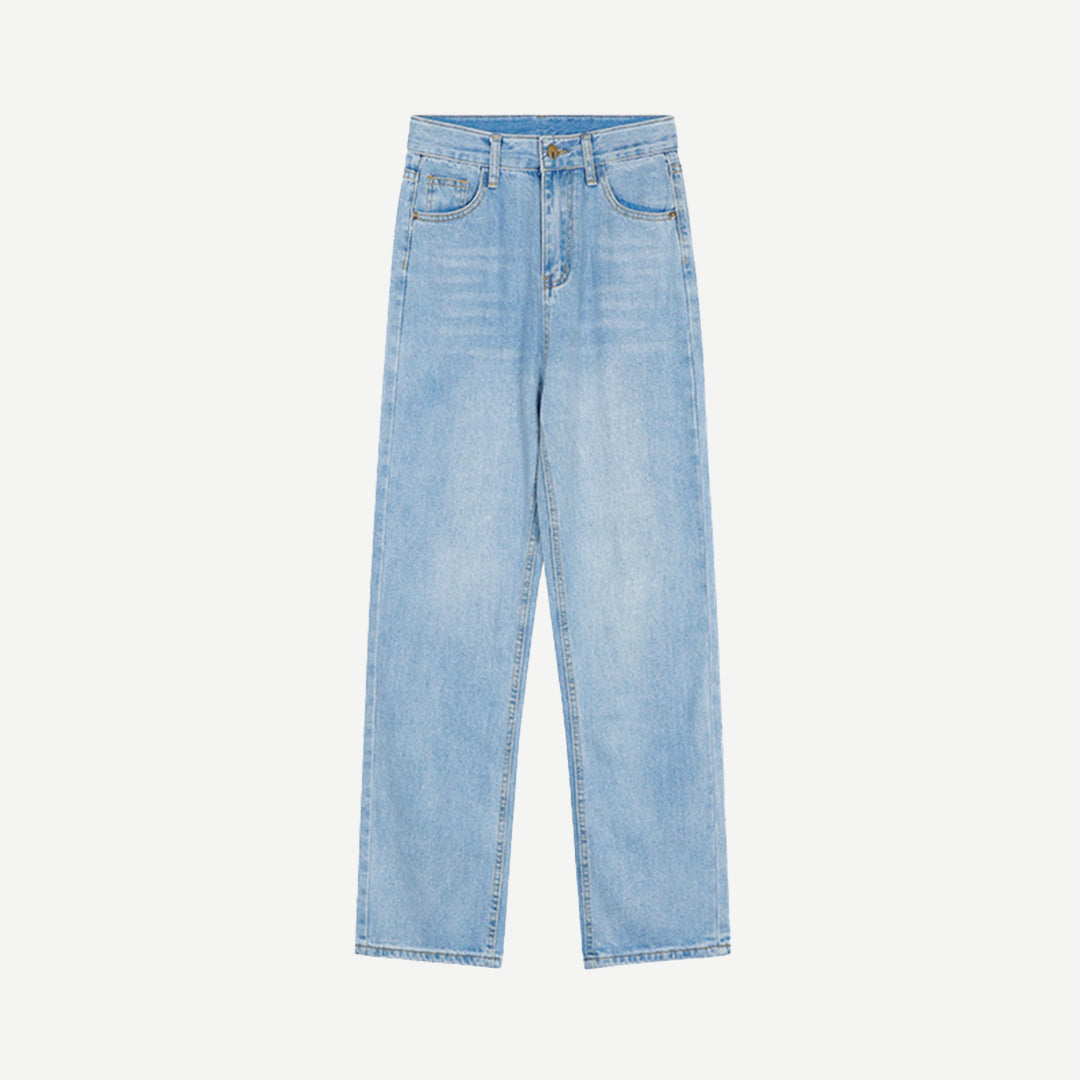 ブルーデニムパンツ