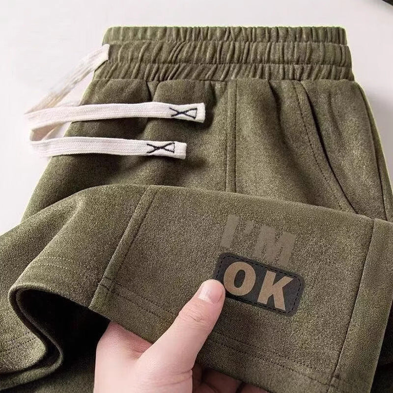 スエードショートパンツ