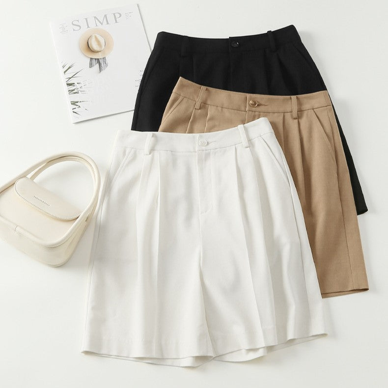 センタープレスハーフパンツ