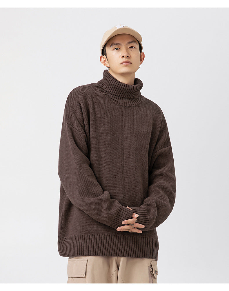 タートルネックセーター