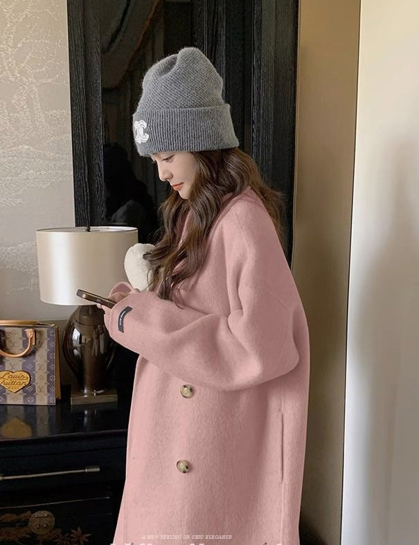 ワームベルベットウールコート