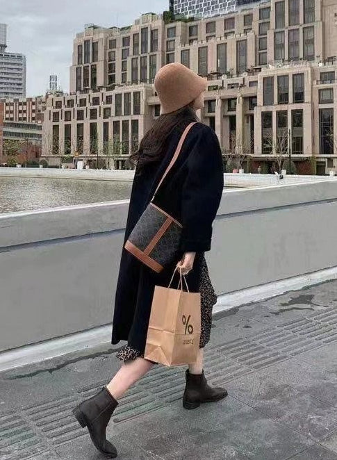 ワームベルベットウールコート