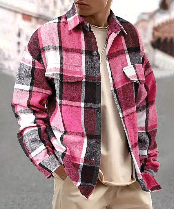 マドラスチェック フランネルシャツ