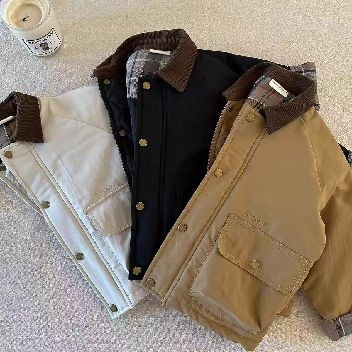 厚手綿入りデッキジャケット