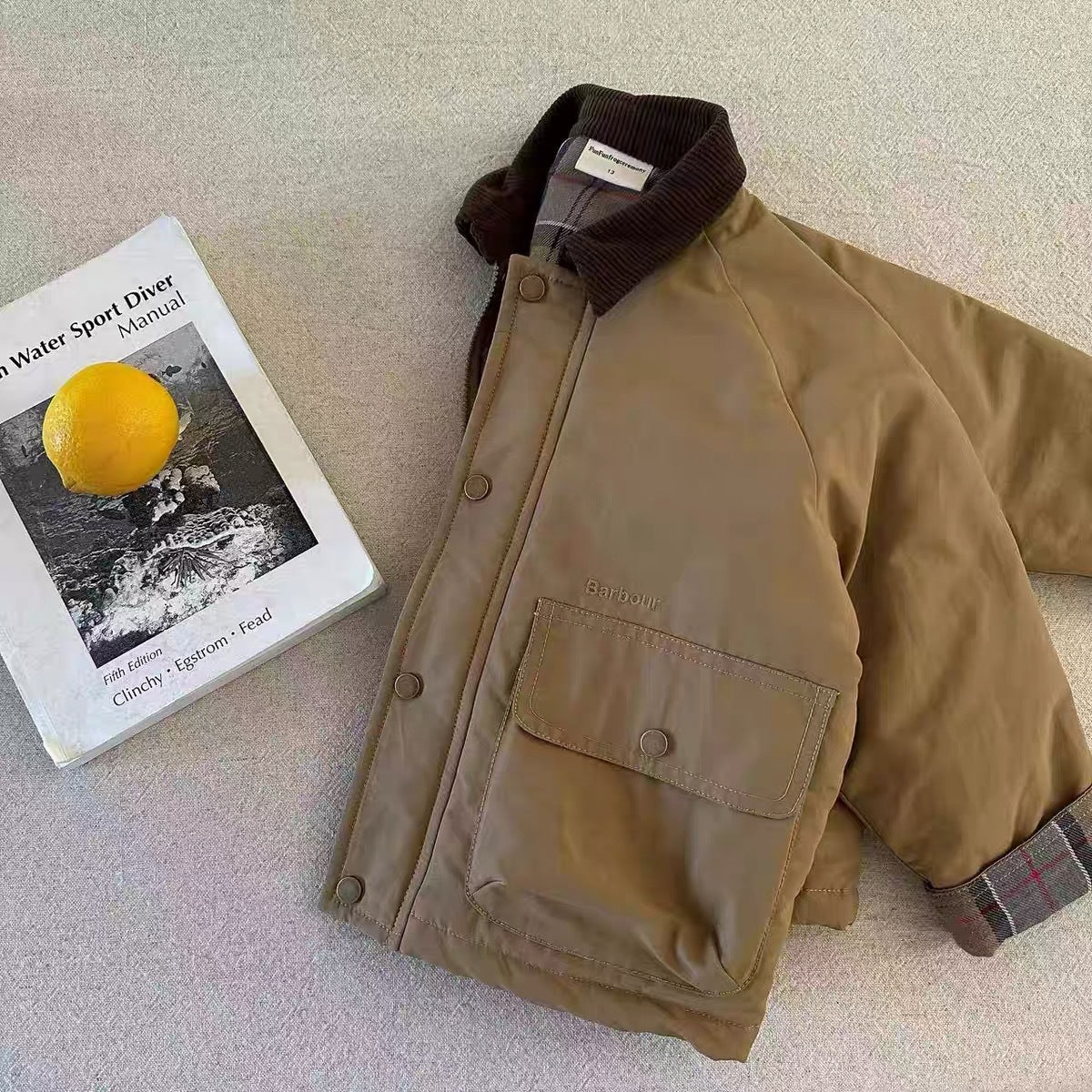 厚手綿入りデッキジャケット