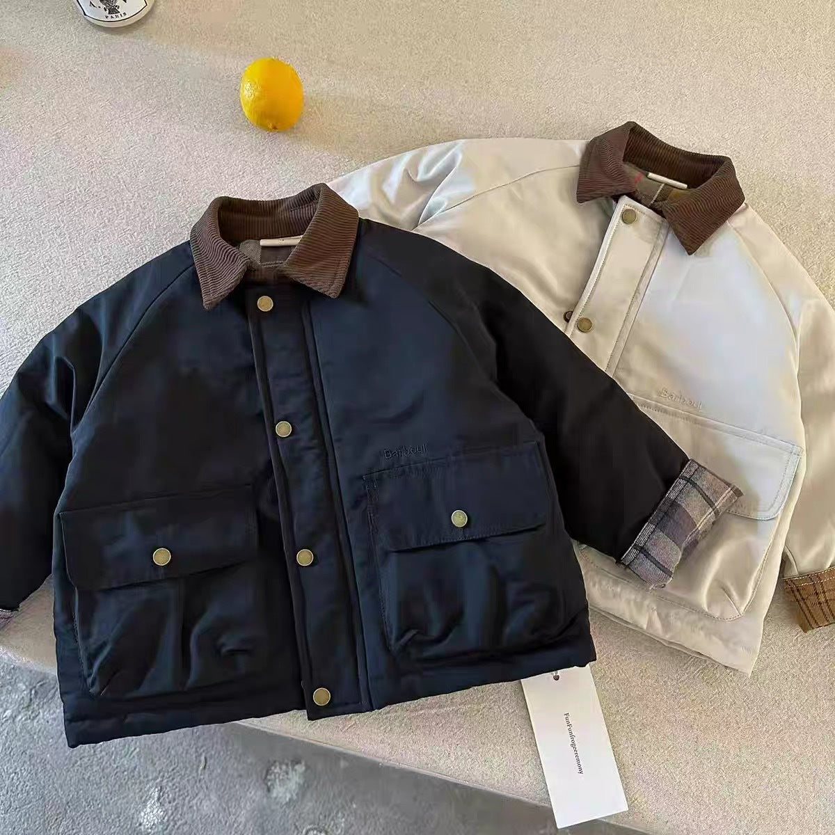 厚手綿入りデッキジャケット