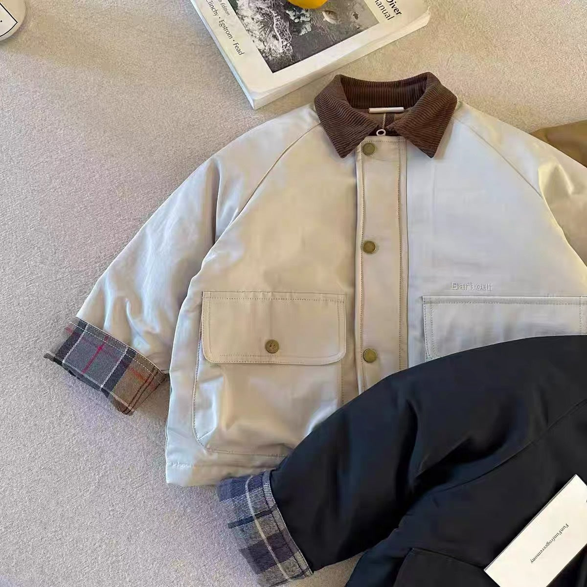 厚手綿入りデッキジャケット