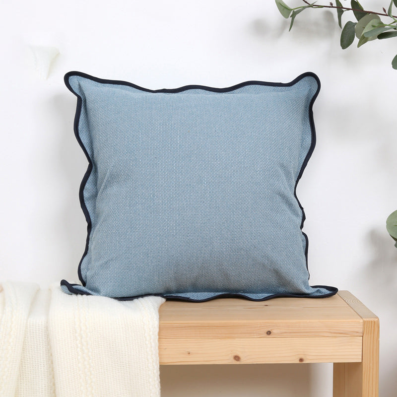 フリルエッジ・クッションカバー