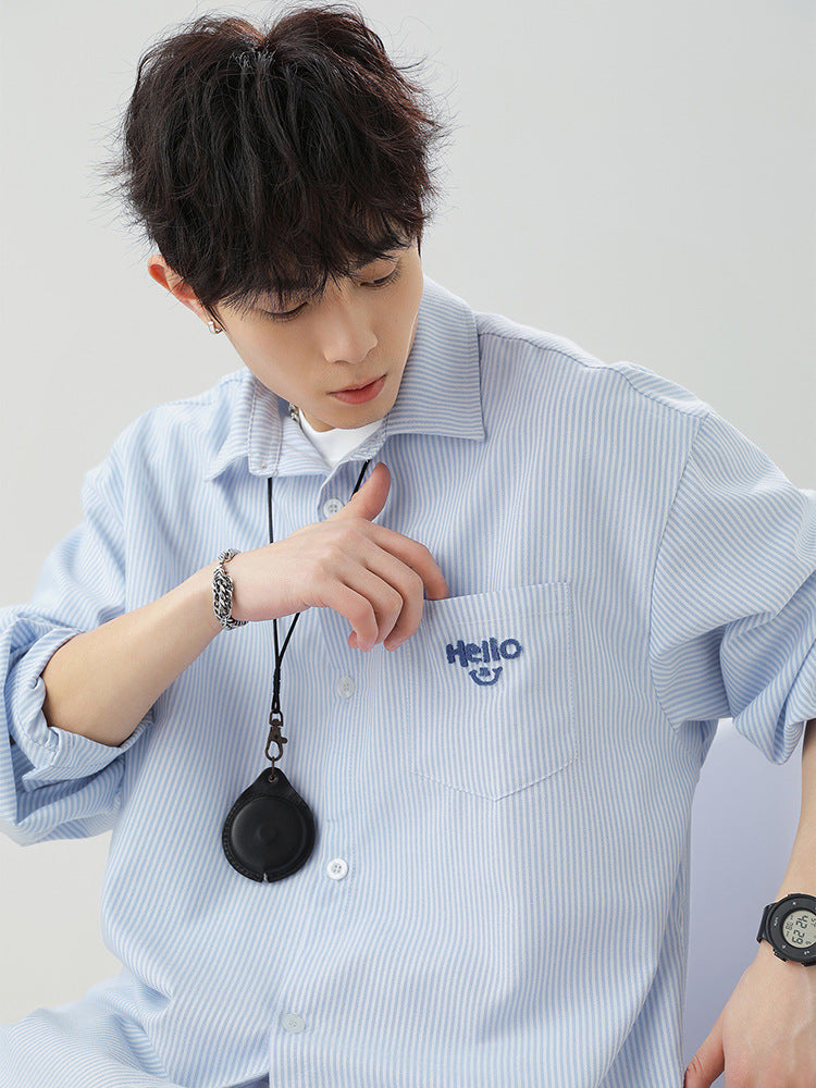 ストライプシャツ