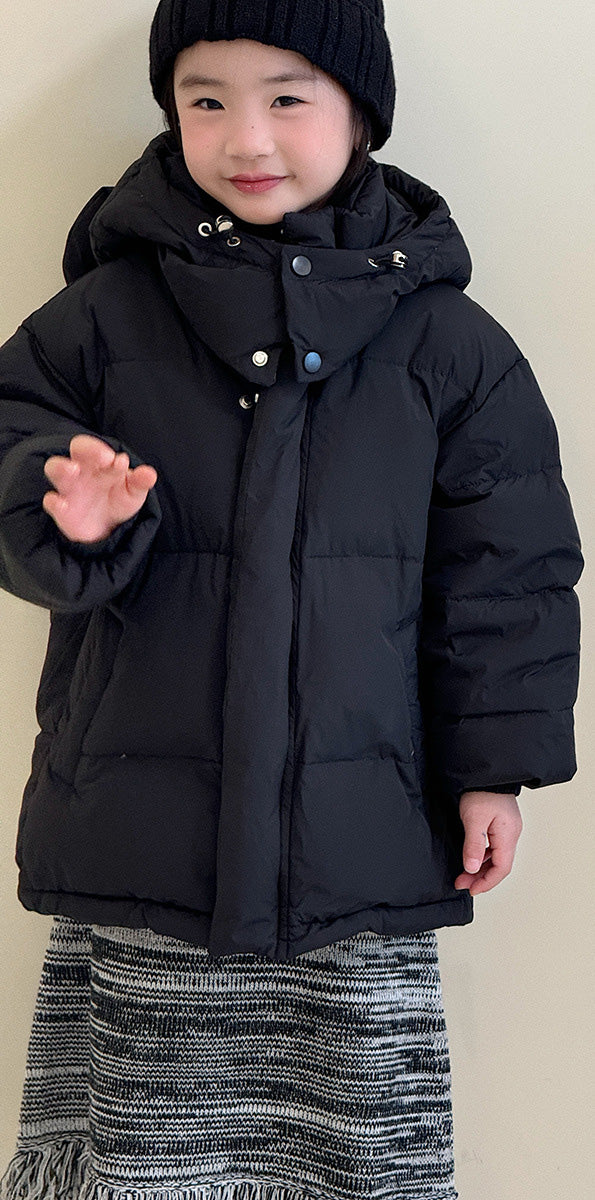 厚手耳付きフードジャケット