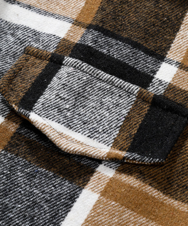 マドラスチェック フランネルシャツ