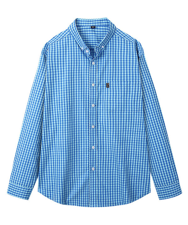 ギンガムチェック コットンシャツ
