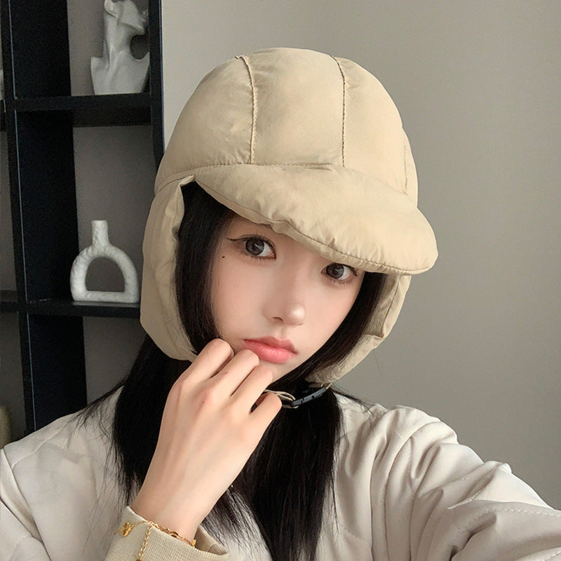 アウトドアにも！フライトキャップ風デザイン