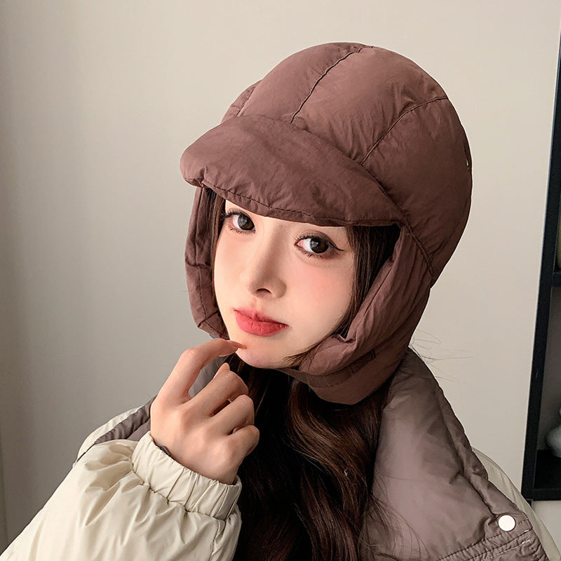 アウトドアにも！フライトキャップ風デザイン