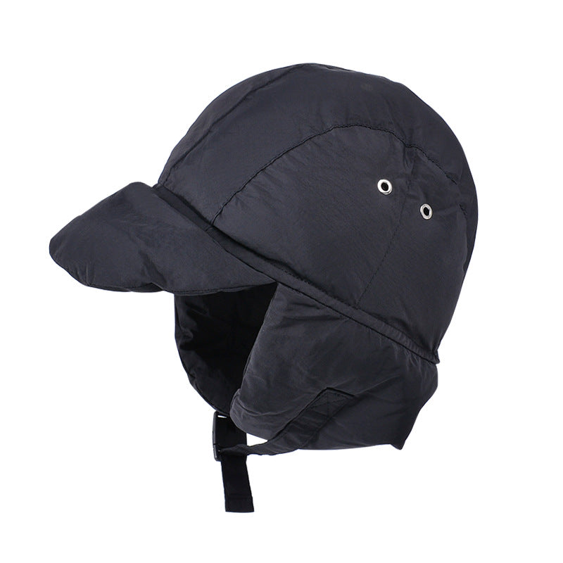 アウトドアにも！フライトキャップ風デザイン