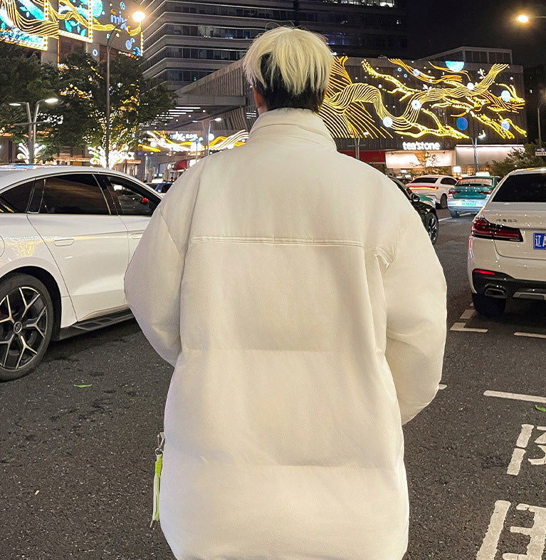 スタンドカラー中綿ジャケット