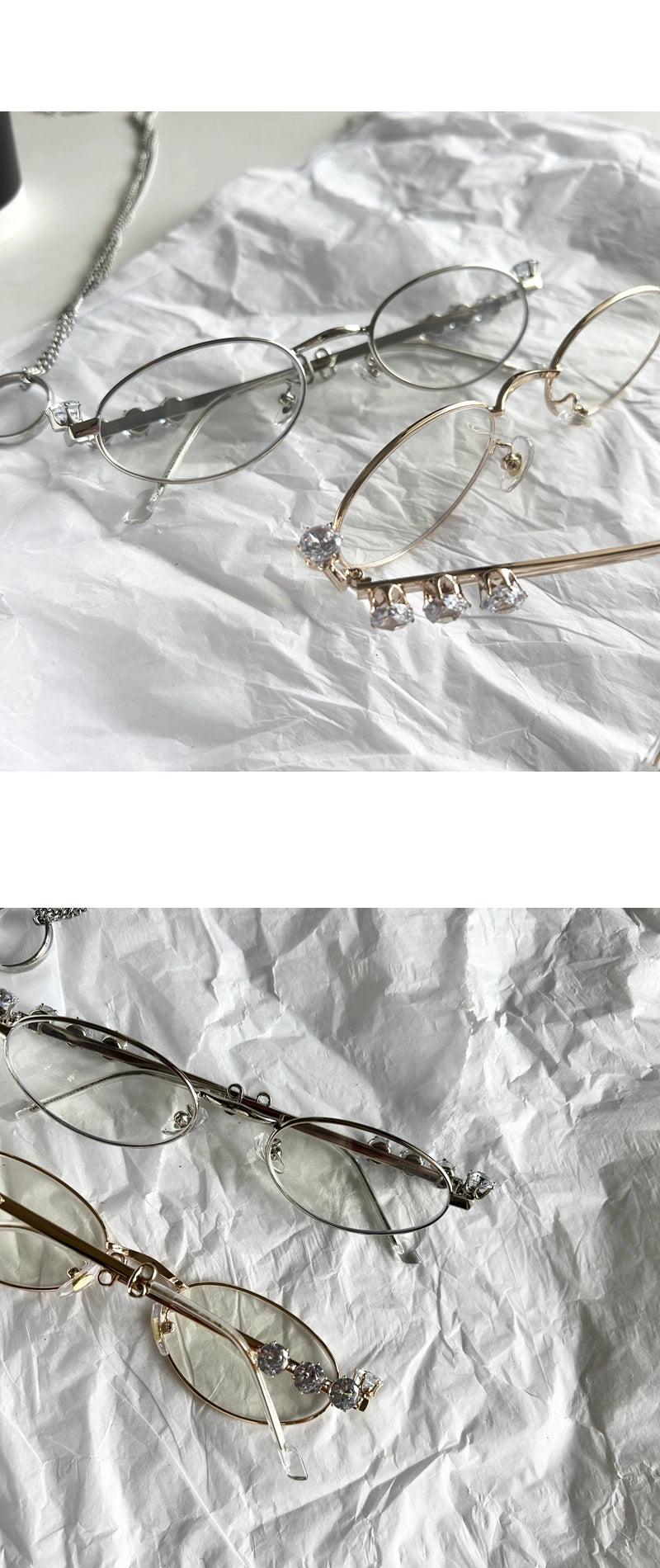 オーバルメタルアイウェア