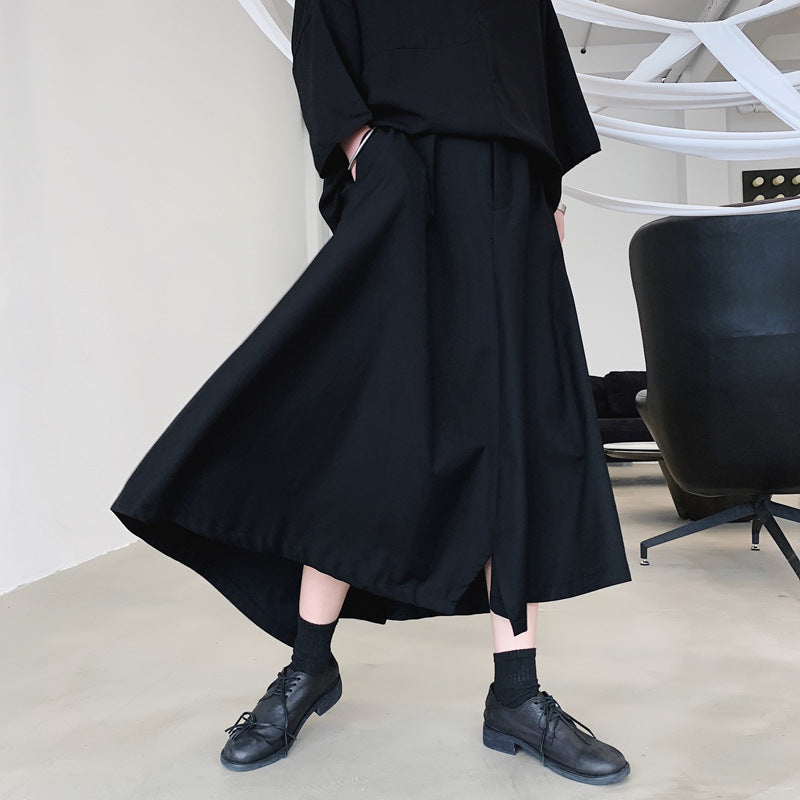 アシンメトリーメンズスカート