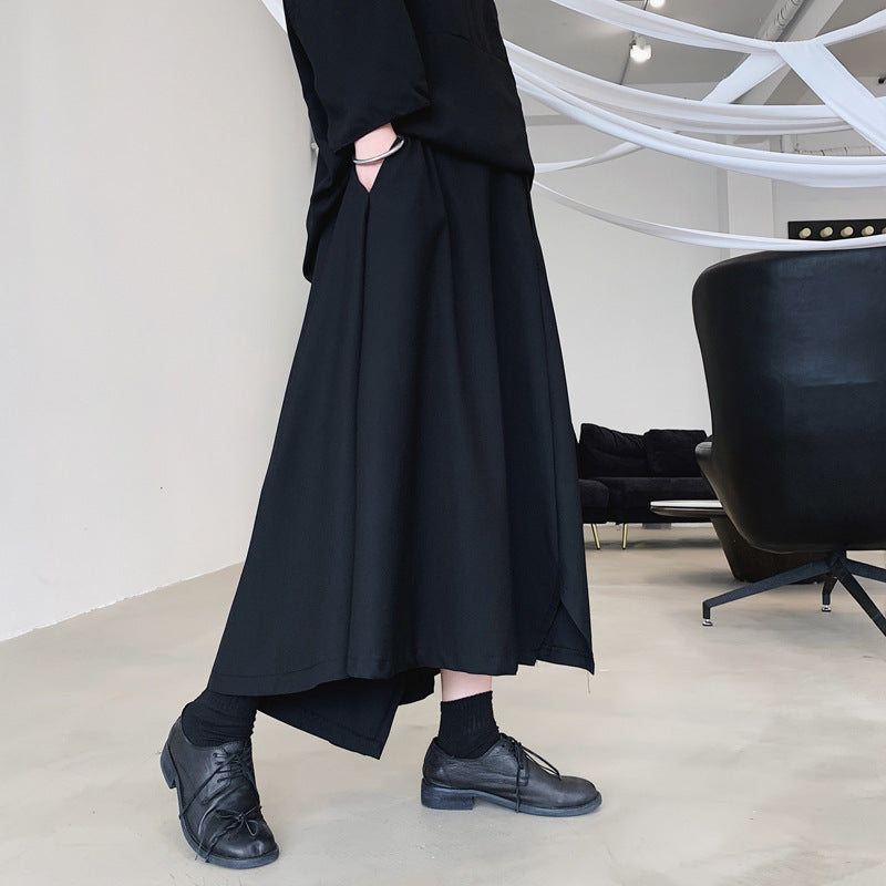 アシンメトリーメンズスカート