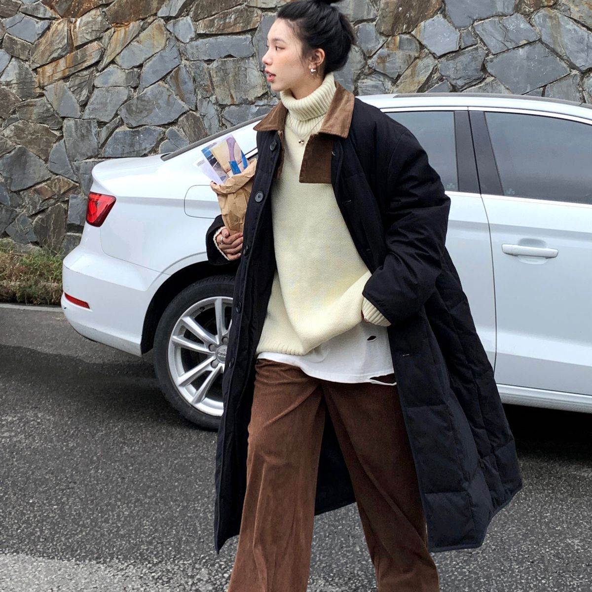 コットンロングダウン