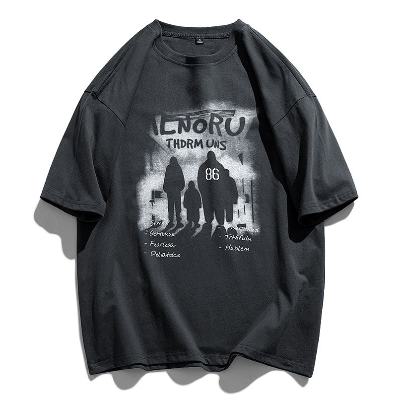 ストリートグラフィカルTシャツ