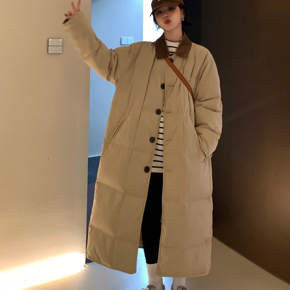 コットンロングダウン