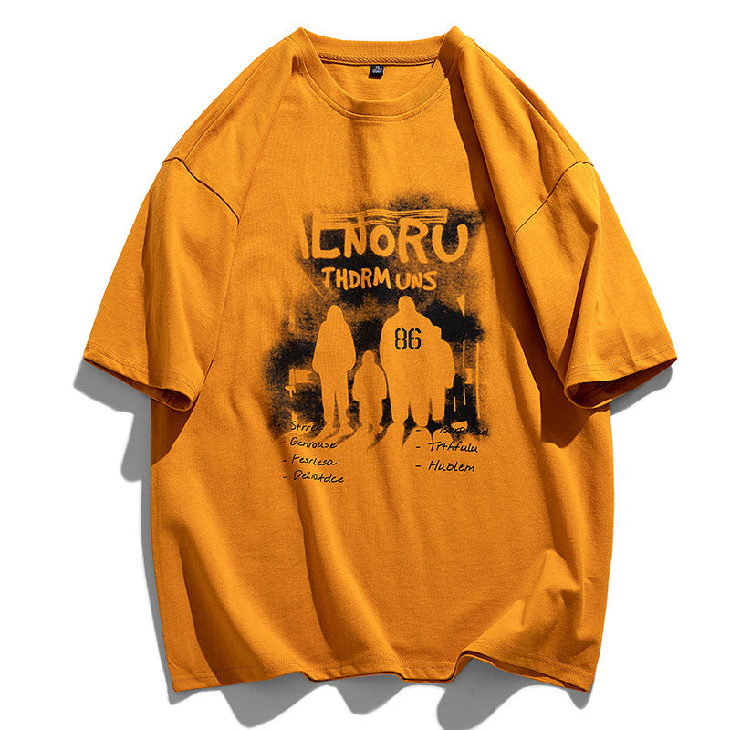 ストリートグラフィカルTシャツ