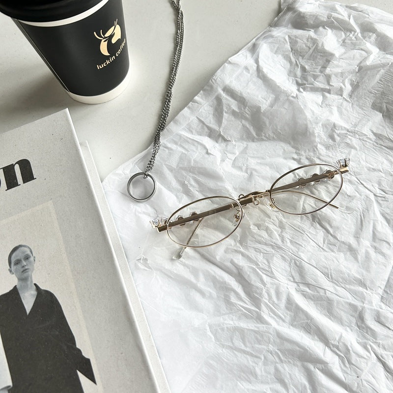 オーバルメタルアイウェア