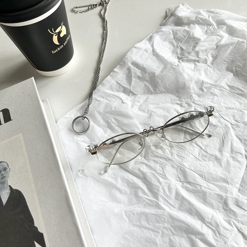 オーバルメタルアイウェア