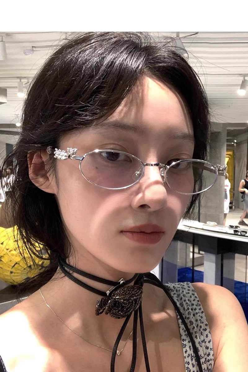 オーバルメタルアイウェア