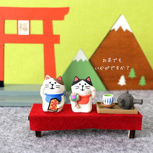 福招く、招き猫マスコット
