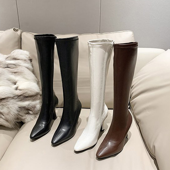 シンプルロングブーツ