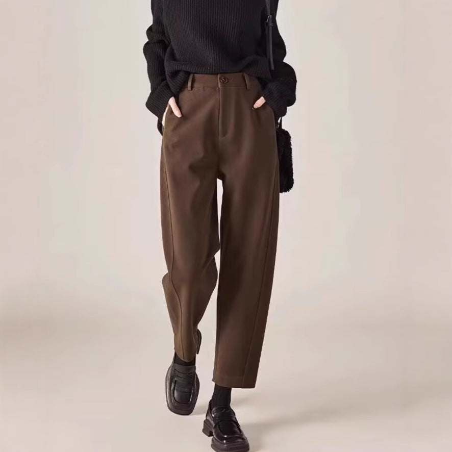 ベーシックストレートパンツ