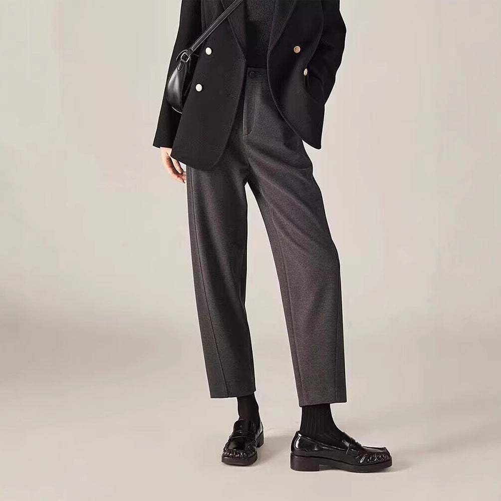 ベーシックストレートパンツ