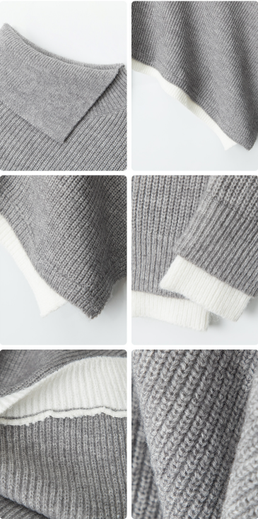 ルーズバットスリーブ秋冬セーター