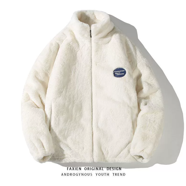 イミテーションレックスラビットファーコート