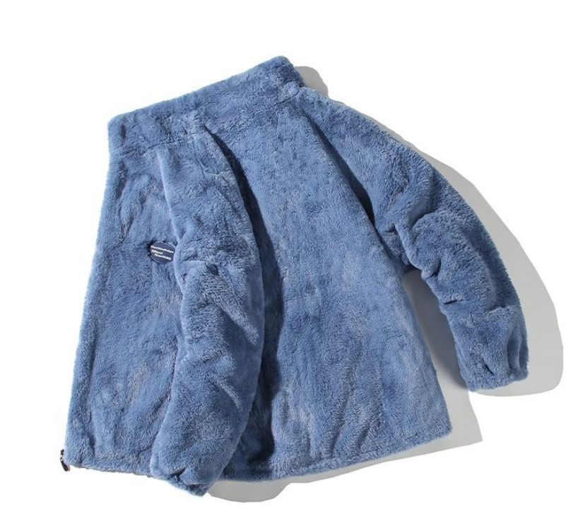 イミテーションレックスラビットファーコート