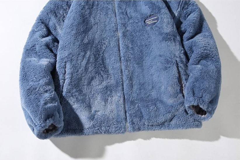 イミテーションレックスラビットファーコート