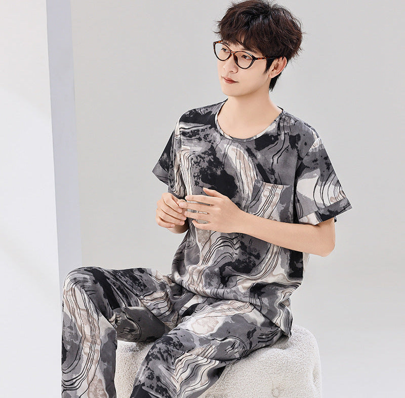 【モダン】さりげなく、センスを纏う。幾何学模様リラックスウェア